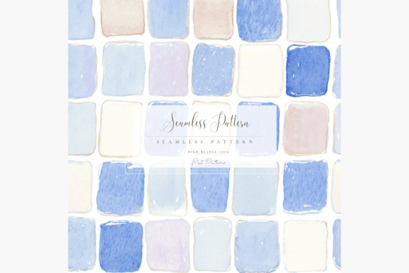 Blue Mosaic Tile Seamless Pattern PNG: A Versatile Design Element for Creative Projects