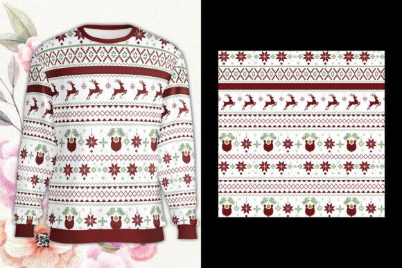 Christmas Sweater Pattern: Festive Design for Holiday Creations