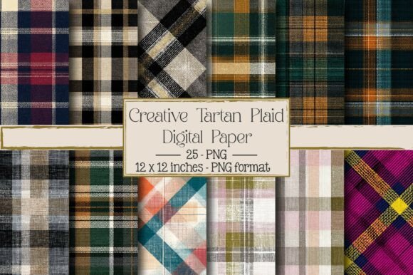 Creative Tartan Plaid: A Timeless Pattern Reimagined for Modern Design