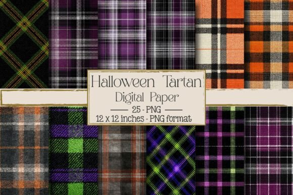 Halloween Tartan Seamless Pattern – Creative Uses & Ideas