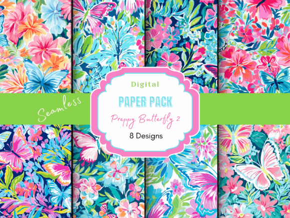 How the Preppy Seamless Butterfly Pattern Can Elevate Your Creative Projects