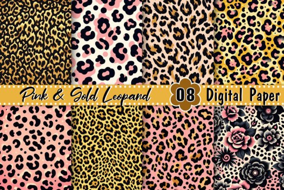 Pink Gold Leopard Pattern: A Unique Blend of Elegance and Wild Style