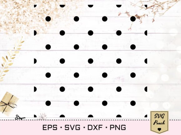 Polka Dot Seamless Pattern SVG: A Versatile Design Element for Modern Creations